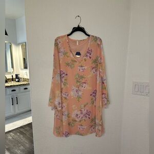Pin Bluss long sleeve light weight dress